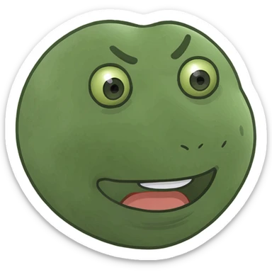 A emoji with younger  sticker
