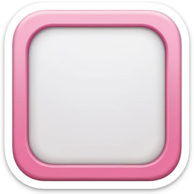 Normal blank start with pink sides sticker