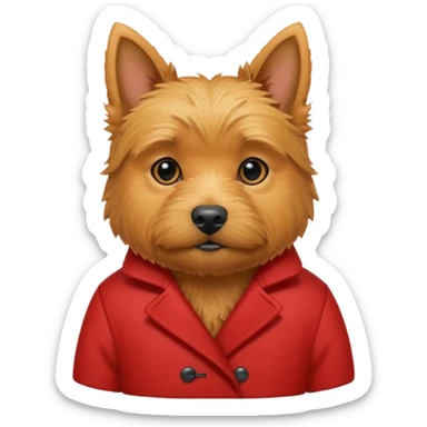 Norwich terrier sticker