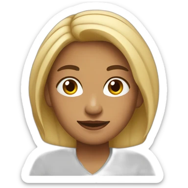 Mujer de 30 años sticker