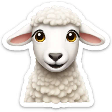Lamb sticker