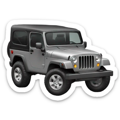 Jeep Avanger 2024 Horizontal Grey sticker