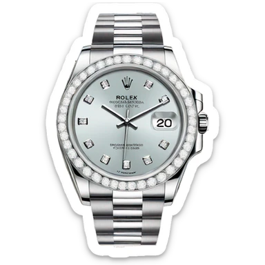 Diamond Rolex watch  sticker