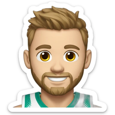 Luka doncic in Slovenia Jersey sticker