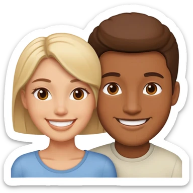 boyfriend and girlfriend sticker