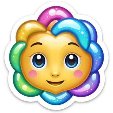 more sparkly sticker