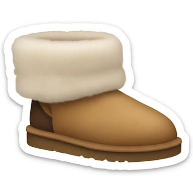UGG slippers  sticker