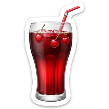 Cherry coke  sticker