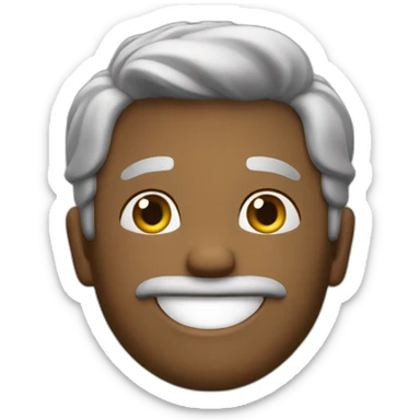 Feliz y nervioso  sticker