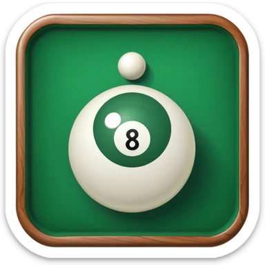 billiard, pool sticker