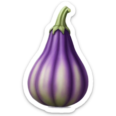 Big veiny purple squash  sticker