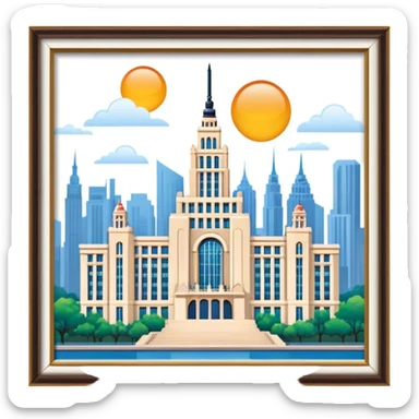 Palace of Culture and Science sticker