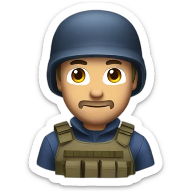 Counter Strike frenchman sticker