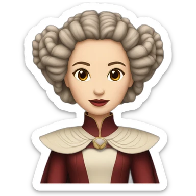amidala princess sticker