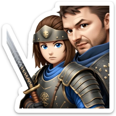 Samurai Ronin sticker