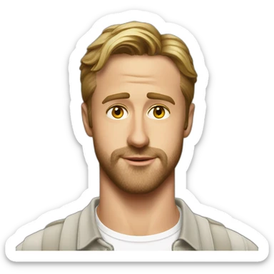 ryan gosling as ken sticker