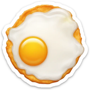 fried egg sticker