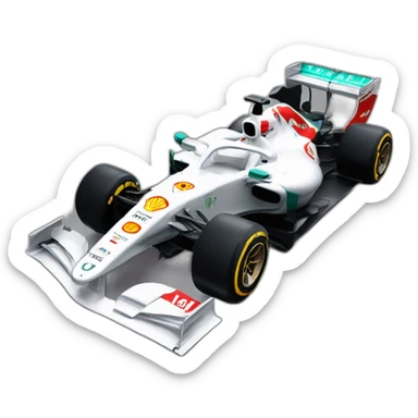 2022 Ferrrari F1 Car sticker