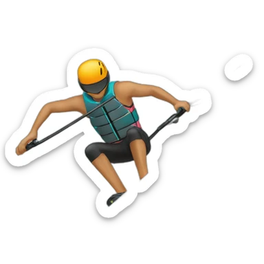 Wakeboard sticker