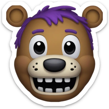 Five night at Freddy's bonnie sticker