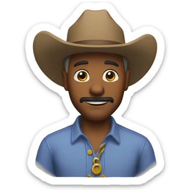 Uncle howdy  sticker