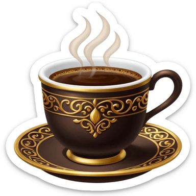 turkish coffe  sticker