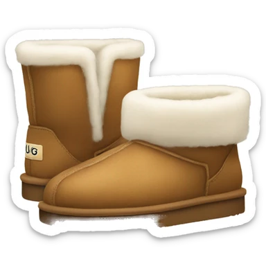UGG slippers  sticker