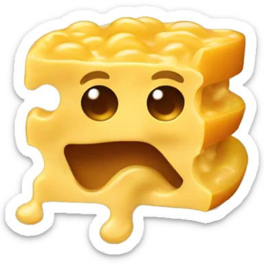 Macaroni and cheese  sticker