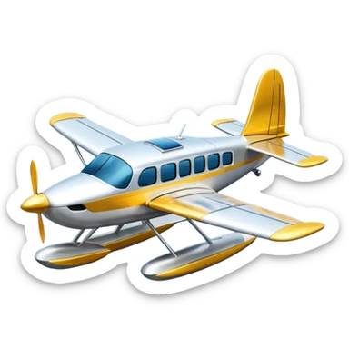 seaplane sticker