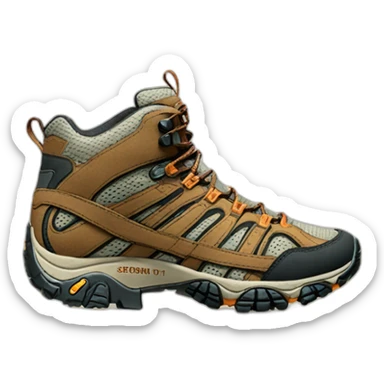 merrell moab boot sticker