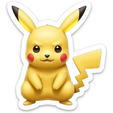 Pikachu sticker