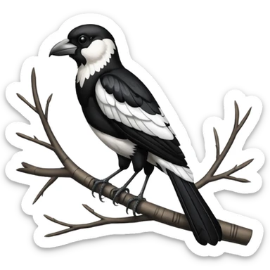Collingwood magpie sticker