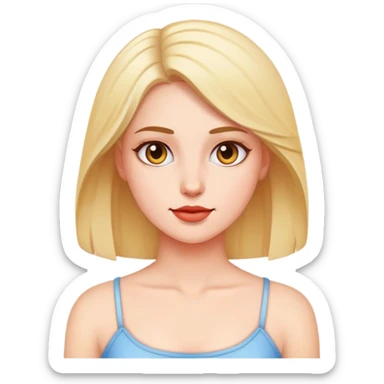 intimate indoor woman sticker