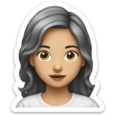 Hija de humo y hueso sticker