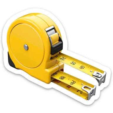 tape measure sticker