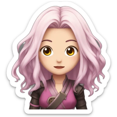 Nezuko demon slayer  sticker