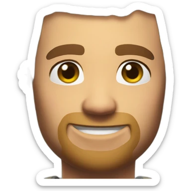 Skinhead fortnite sticker