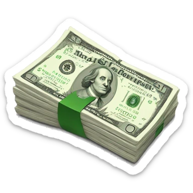cash sticker