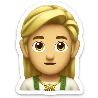 Zelda small emoji  sticker