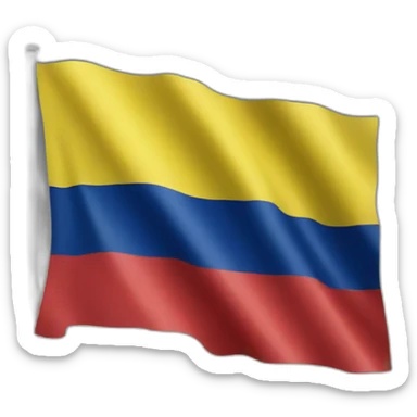 Colombia flag sticker
