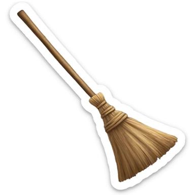 harry potter broom sticker