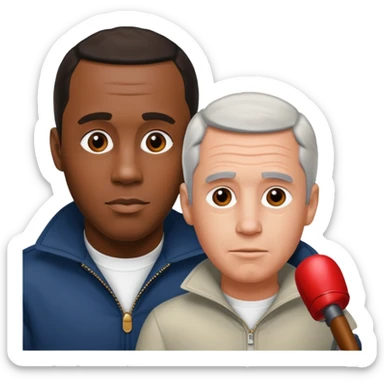Diddy and Epstein  sticker