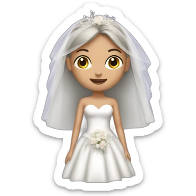 bridal sticker