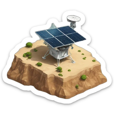 Landsat 8 sticker