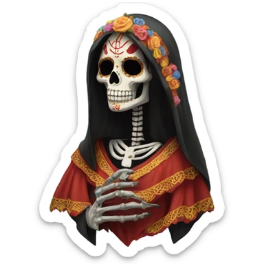 Santa muerte  sticker
