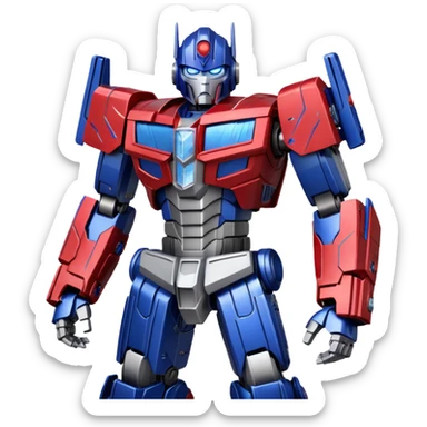Optimus prime sticker