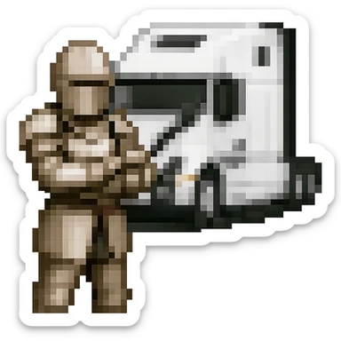 Further compress this transparent emoji for YouTube emoji use, minimum 32x32 pixels, but make the file size as small as possible while keeping the subject recognizable. Preserve transparency and clarity of the subject. sticker