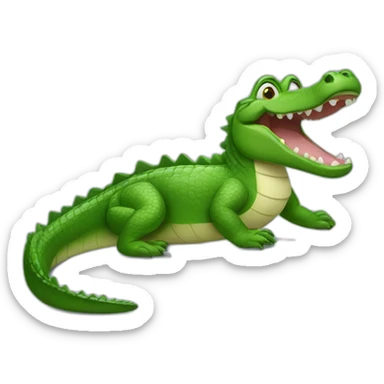 alligator sticker