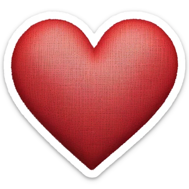 Heart sticker