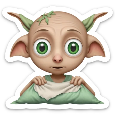 Dobby standing up sticker